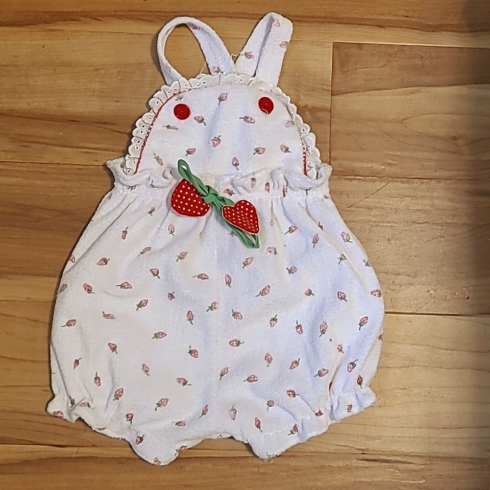 Vintage Tiny Tots Originals Baby Romper